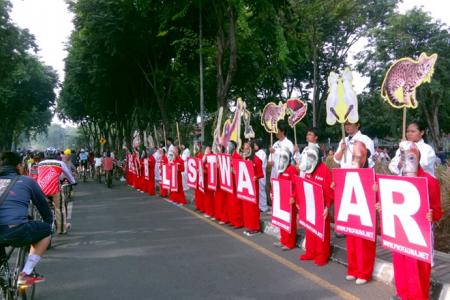 ProFauna Ajak Masyarakat Surabaya Boikot Perdagangan Satwa Liar