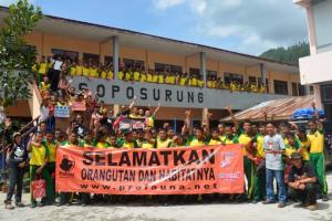 ProFauna Berkunjung ke SMK Yayasan Soposurung, Toba Samosir