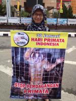 hari primata Indonesia di Samarinda