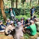 diskusi dengan petani hutan binaan PROFAUNA