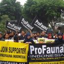 ProFauna kampanye di Surabaya