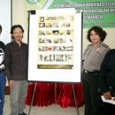 ProFauna berfoto bersama Dir. YMK, AKBP Fatmah Nasution, Sekretaris YMK